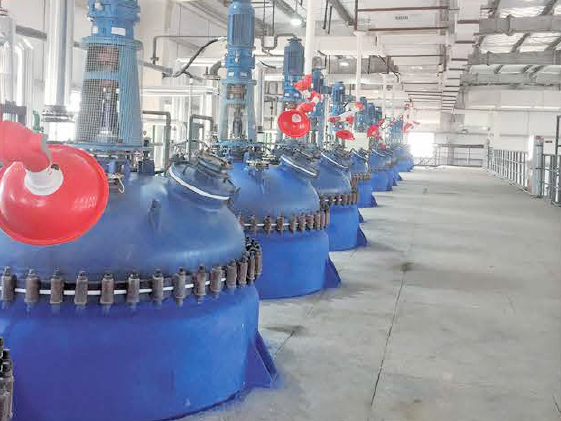 反應(yīng)釜安裝現(xiàn)場(chǎng)